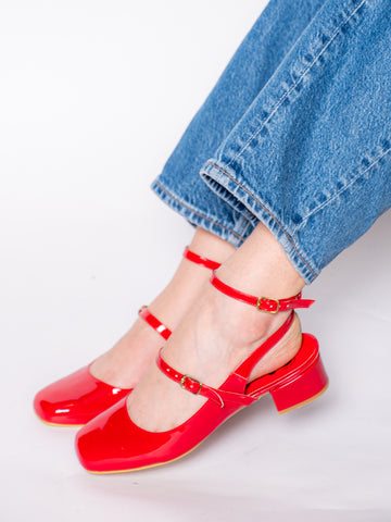 Julieta Rojo - Mary Janes Rojo