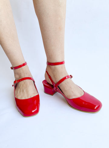 Julieta Rojo - Mary Janes Rojo