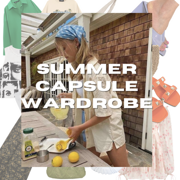 Summer Capsule Wardrobe con Tisha Shoes