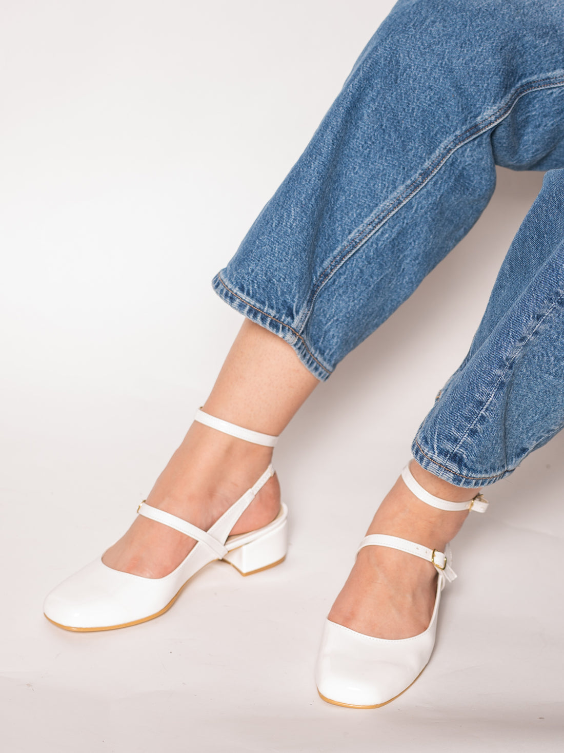 Julieta Ivory - Mary Janes Color Marfil